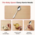 Vinod Florence Stainless Steel Baby Spoon Set of 12 Piece Heavy Gauge Steel Mirror Finish Rust Free Tough Strong and Durable