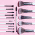 Praush 16 Pcs Professional Makeup Brush Set (Face + Eyes)