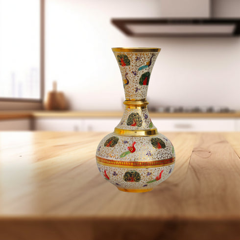 Brass Home And Garden Flower Pot 0.99Kg