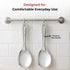 Vinod Stainless Steel Rice Server Rice Spoon Rice Chamcha Set of 2 22 cm High Grade Stainless Steel Mirror Finish Rust Free No 1