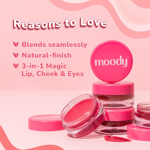 Moody Plush Lip & Cheek Tint 5GM