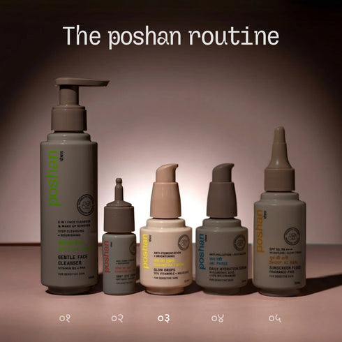 Poshan Skincare Chaand Ka Tukda 15% Vitamin C Glow Drops