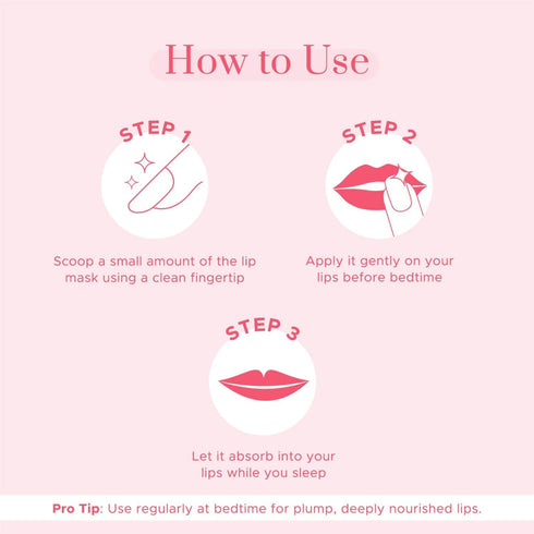 PureSense Peach Pie Lip Plumping Mask | From the makers of Parachute Advansed