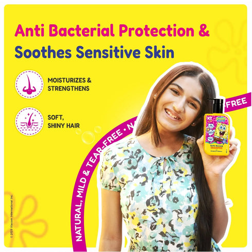Kt Kids Personal Care Kit For Girls 3 Years Shampoo Hair Oil Mosquito Repellent