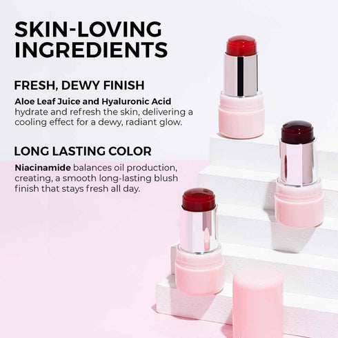 Praush Juicy Jelly Tint - For Cheeks And Lips