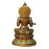 Brass Goddess Annapurna Devi idol 1.36 KG