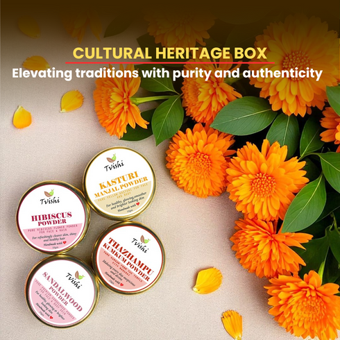 Tvishi Skincare Thamboolam Kit Potli Pouch Free