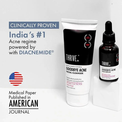 Thriveco Goodbye Acne Cleanser & Acne Serum