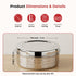 Vinod Stainless Steel Hammered Puri Dabba Set of 4 Capacity 300 ml 450 ml 650 ml 1000 ml Heavy Gauge Steel Airtight Lids Rust Free