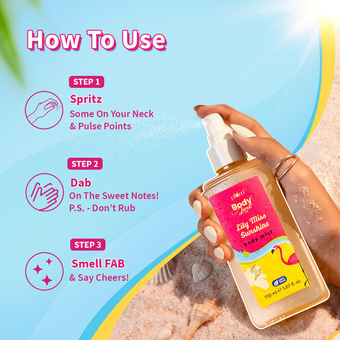 Plum Lily Miss Sunshine Body Mist
