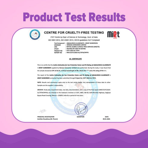 Aqualogica Illuminate+ Dewy Sunscreen SPF 50+ PA++++