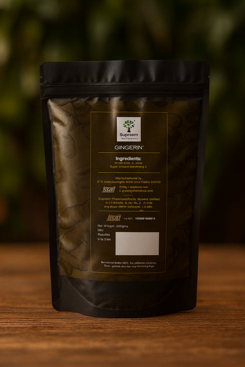 Supreem Super Foods Gingerin Digestive Aid Candy Combo Pack 96 Candies (Pack of 2)