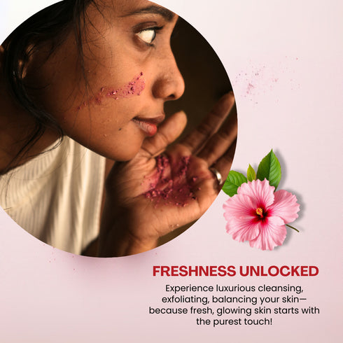 Tvishi Skincare Pink Powder Cleanser