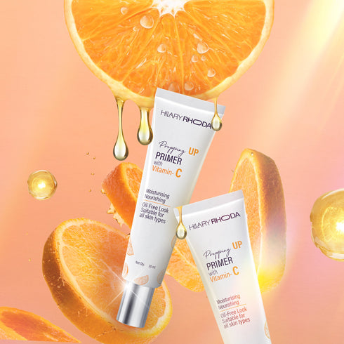 Hilary Rhoda Prepping UP PRIMER with Vitamin C