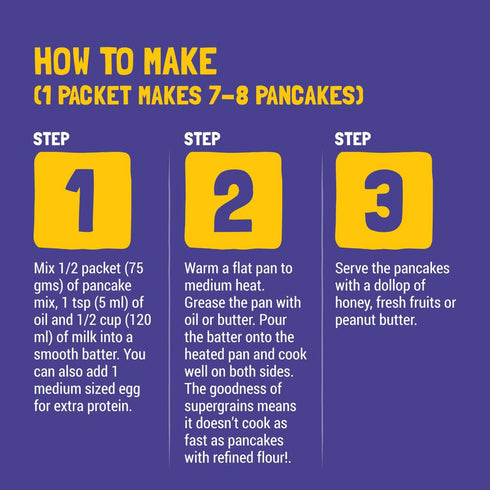 Slurrp Farm Blueberry Millet Pancake