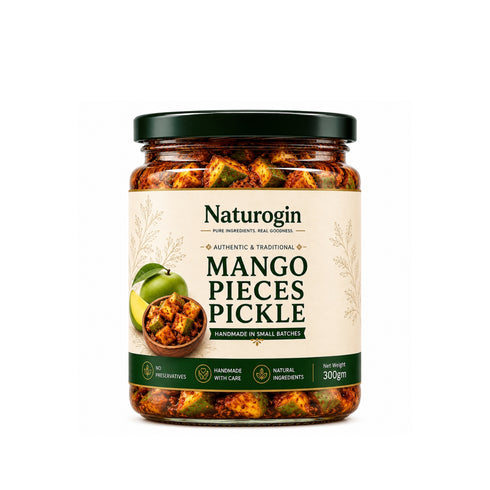 Naturogin Mango Pieces Pickle | Aam ka Achar | 300g