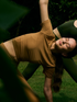Wiselife Active Crop Top (Brown)