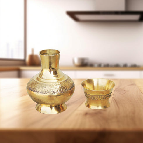 Brass Aftaba Surahi 0.13Kg