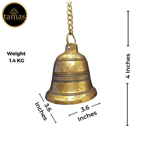 Tamas Brass Bell Hanging