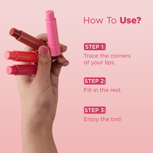 Hilary Rhoda Colour Splash Lip Balm (Pack of 2)