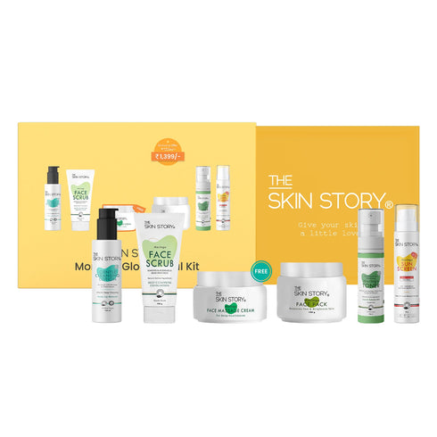 The Skin Story Moringa Glow Facial Kit