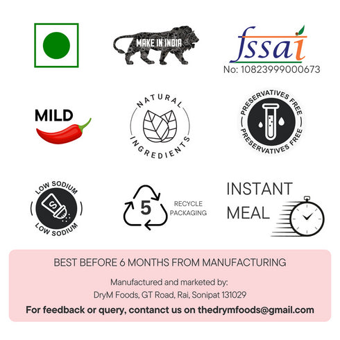 Drym foods Jain Jeera Aloo