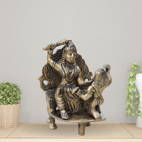 Brass Baglamukhi Idol 0.8Kg