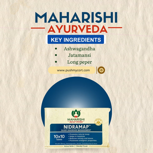 Maharishi Ayurveda Nidramap Tablets