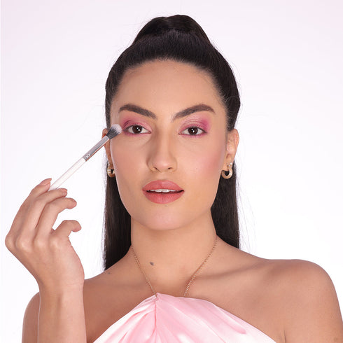 Praush Eyeshadow Palette + Eye Brush Set (5 pcs) Bundle