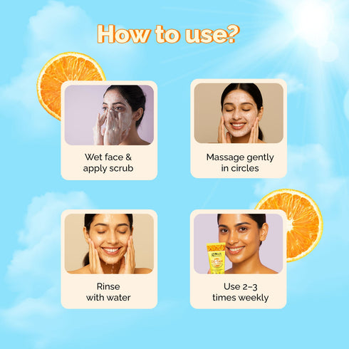 Globus Naturals De Tan Face Scrub