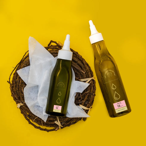 Theearthcollective in 18 in 1 Hair Oil The Multi functional Oil A complete blend