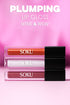 Soku Cosmetic WINK & WOW Plumping Lip Gloss - Pucker Punch