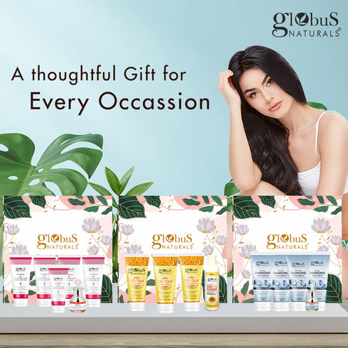 Globus Naturals Glycolic & 1% Salicylic Acid Gift Box - Set of 6