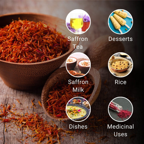 First Bud Organics Kashmiri Mogra Saffron