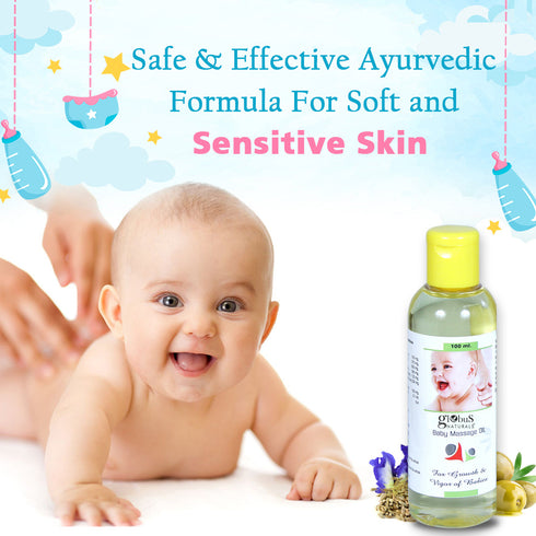 Globus Naturals Baby Massage Oil