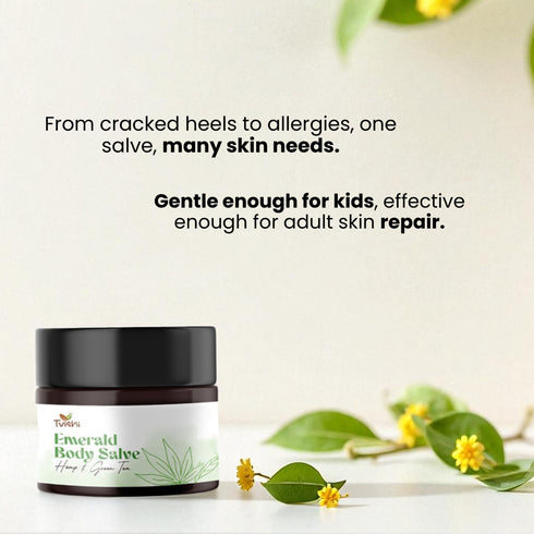 Tvishi Skincare Emerald Body Butter Salve