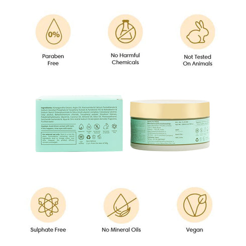 Theearthcollective in Revitalizing Hair Spa For Weak and Thinning Hair Ashwagandha Argan & Multi Vitamins