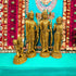 Tamas Brass Antique Ram Darbar Lord Rama, Lord Hanuman, Lord Lakshman, Sita Mata, Statue/Idol