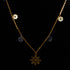 22 Carat Gold New Fancy Korean Style Pendant Necklace 3.93g by Mahita Collections