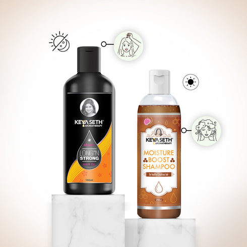 Keya Seth Aromatherapy Hair Growth Oil Treatment Kit