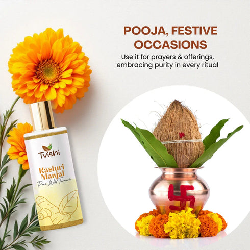 Tvishi Skincare Kasturi Manjal Powder