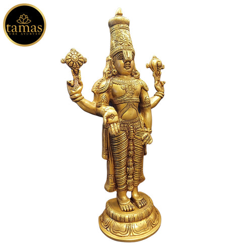 Tamas Brass Tirupati Bala Ji Statue