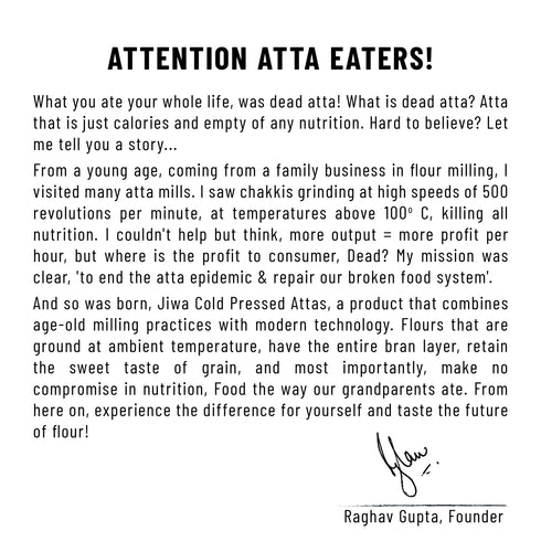 Jiwa 30 Degree Multigrain Atta