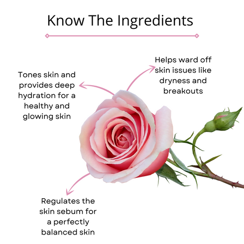 Omorfee India Rose Floral Water