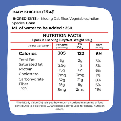 Drym foods Baby Khichdi