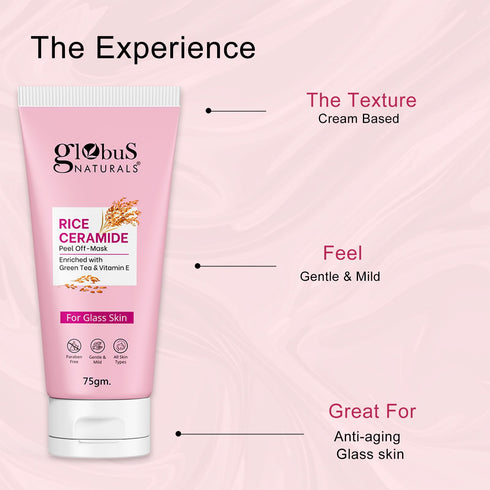 Globus Naturals Rice Radiance Combo For Korean Glass Skin Set of 4