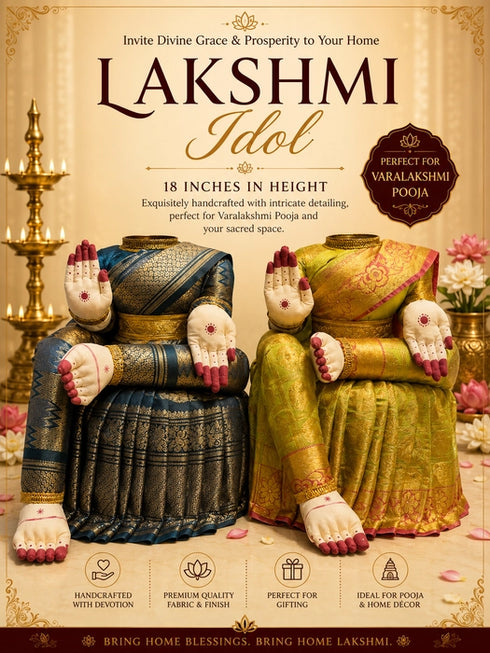 Omkari Fashion Varalaxmi Lakshmi Idol
