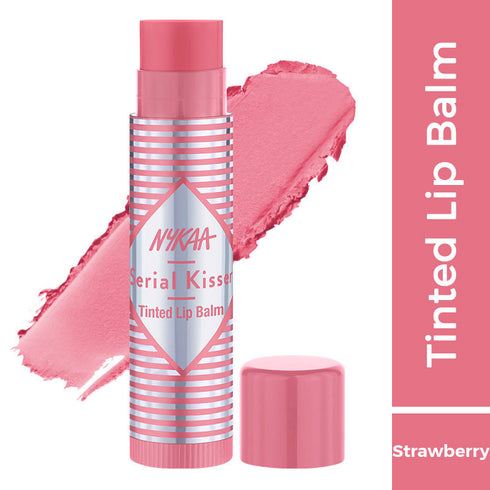 Nykaa Serial Kisser Moisturising Tinted Lip Balm With Shea Butter & Vitamin E