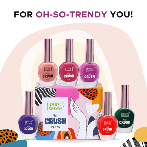 PureSense Nail Crush Pops | Nail Enamel | Nail Polish | Nail Paint