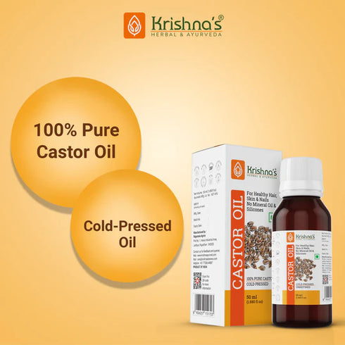 Krishna'S Herbal & Ayurveda Castor Oil